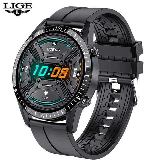 2022 Full circle touch screen sport watch by LIGE